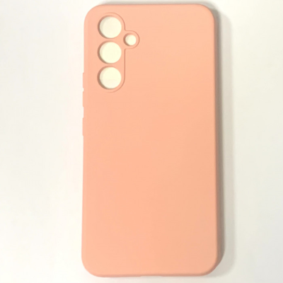 Накладка (з мікрофіброю) Soft Silk для Samsung A24- світло-рожевий