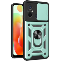 Протиударний чохол Camshield Serge Ring для Xiaomi Redmi Note 12 5G / Poco X5 5G- зелений Протиударний чохол Camshield Serge Ring для Xiaomi Redmi Note 12 5G / Poco X5 5G- зелений