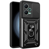 Протиударний чохол Camshield Serge Ring для Xiaomi Redmi Note 12 Pro 5G / Poco X5 Pro 5G- чорний Протиударний чохол Camshield Serge Ring для Xiaomi Redmi Note 12 Pro 5G / Poco X5 Pro 5G- чорний