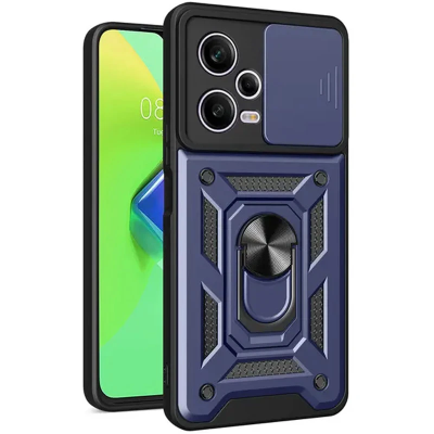 Протиударний чохол Camshield Serge Ring для Xiaomi Redmi Note 12 Pro 5G / Poco X5 Pro 5G- синій Протиударний чохол Camshield Serge Ring для Xiaomi Redmi Note 12 Pro 5G / Poco X5 Pro 5G- синій
