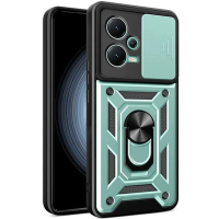 Протиударний чохол Camshield Serge Ring для Xiaomi Redmi Note 12 Pro 5G / Poco X5 Pro 5G- зелений Протиударний чохол Camshield Serge Ring для Xiaomi Redmi Note 12 Pro 5G / Poco X5 Pro 5G- зелений