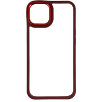 Накладка TPU+PC Lyon Case для iPhone 14 Pro- марсала Накладка TPU+PC Lyon Case для iPhone 14 Pro- марсала