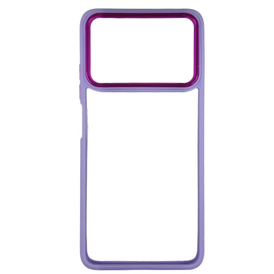 Накладка TPU+PC Lyon Case для Xiaomi Poco X4 Pro 5G- бузковий
