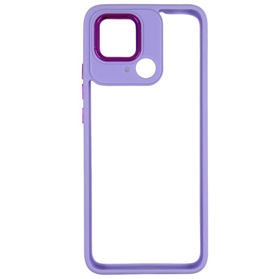 Накладка TPU+PC Lyon Case для Xiaomi Redmi 10C/ Poco C40- бузковий