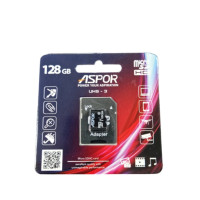 Карта пам`яті Aspor MicroSDHC 128GB UHS-III (Class 10) + SD adapter Карта пам`яті Aspor MicroSDHC 128GB UHS-III (Class 10) + SD adapter