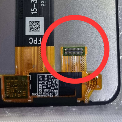 Дисплей для мобільного телефона Samsung A14 5G / A146p / A146U (small роз`єм на нижню плату) з тачскріном Black