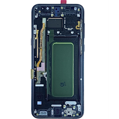 Дисплей для мобільного телефона Samsung S8 Plus (G955) Oled with frame з тачскріном Black