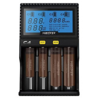 Зарядний пристрій Miboxer C4 Smart Charger (на 4 АКБ) Зарядний пристрій Miboxer C4 Smart Charger (на 4 АКБ)