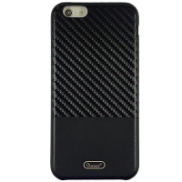 Накладка шкіряна OuCase for Aspor Rambo (карбон/шкіра) для iPhone 6- чорний