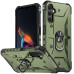 Протиударний чохол Pathfinder Ring для Samsung A34 5G- зелений
