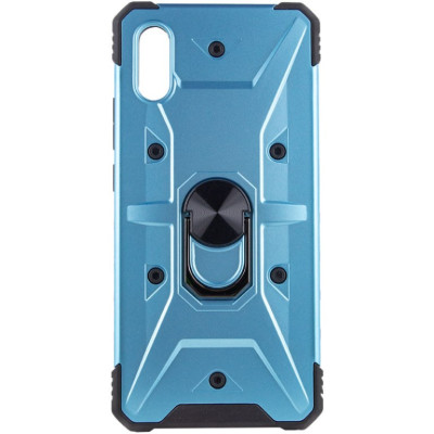 Протиударний чохол Pathfinder Ring для Xiaomi Redmi 9a- блакитний Протиударний чохол Pathfinder Ring для Xiaomi Redmi 9a- блакитний