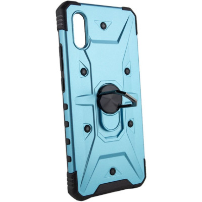 Протиударний чохол Pathfinder Ring для Xiaomi Redmi 9a- блакитний Протиударний чохол Pathfinder Ring для Xiaomi Redmi 9a- блакитний