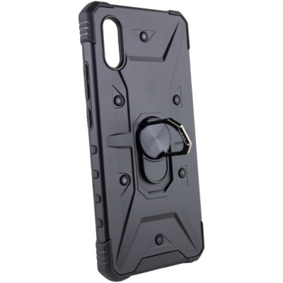 Протиударний чохол Pathfinder Ring для Xiaomi Redmi 9a- чорний Протиударний чохол Pathfinder Ring для Xiaomi Redmi 9a- чорний