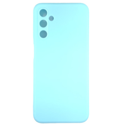 Накладка (з мікрофіброю) Soft Touch для Samsung M14 5G- блакитний Накладка (з мікрофіброю) Soft Touch для Samsung M14 5G- блакитний