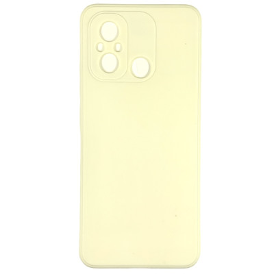 Накладка (з мікрофіброю) Soft Touch для Xiaomi Redmi 12C / Poco C55- бежевий Накладка (з мікрофіброю) Soft Touch для Xiaomi Redmi 12C / Poco C55- бежевий