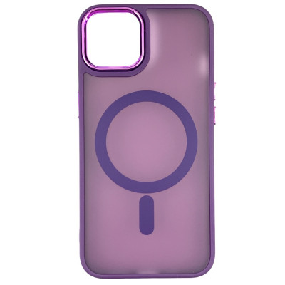 Накладка Space Color with Magnetic для iPhone 14 (6.1`)- фіолетовий Накладка Space Color with Magnetic для iPhone 14 (6.1`)- фіолетовий