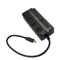 Type-C HUB 4Port 3.0 (30cm) 504 Type-C HUB 4Port 3.0 (30cm) 504