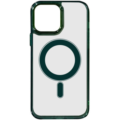 Накладка TPU Iris with Magnetic для iPhone 13 Pro (6.1`)- зелений Накладка TPU Iris with Magnetic для iPhone 13 Pro (6.1`)- зелений