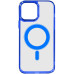 Накладка TPU Iris with Magnetic для iPhone 13 Pro Max (6.7`)- синій