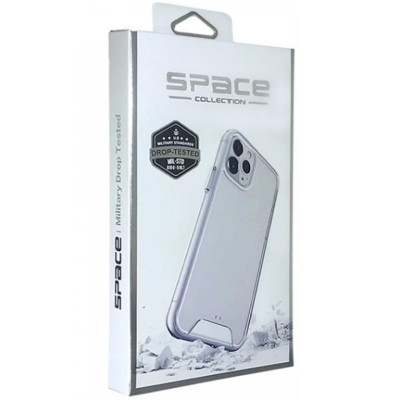 Накладка TPU Space Case transparent для Samsung S23 Plus- прозорий