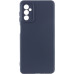 Накладка (з мікрофіброю) Silicone Cover Lakshmi Full Camera для Samsung M14 5G- темно-синій