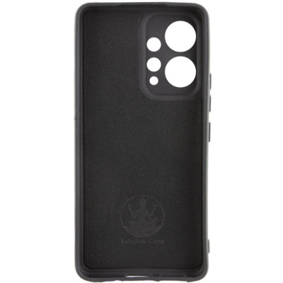 Накладка (з мікрофіброю) Silicone Cover Lakshmi Full Camera для Xiaomi Redmi Note 12 4G- чорний