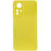 Накладка (з мікрофіброю) Silicone Cover Lakshmi Full Camera для Xiaomi Redmi Note 12s- жовтий