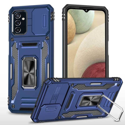 Протиударний чохол Camshield Army Ring для Samsung M23 5G / M13 4G- темно-синій Протиударний чохол Camshield Army Ring для Samsung M23 5G / M13 4G- темно-синій