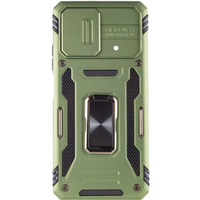 Протиударний чохол Camshield Army Ring для Xiaomi Redmi Note 12 5G / Poco X5 5G- оливковий Протиударний чохол Camshield Army Ring для Xiaomi Redmi Note 12 5G / Poco X5 5G- оливковий