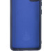 Накладка (з мікрофіброю) Silicone Cover Lakshmi Full Camera для Xiaomi Redmi Note 12s- темно-синій