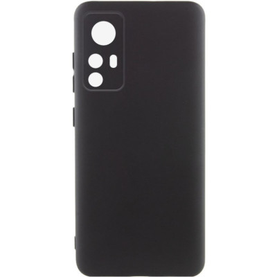 Накладка (з мікрофіброю) Silicone Cover Lakshmi Full Camera для Xiaomi Redmi Note 12s- чорний
