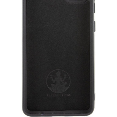 Накладка (з мікрофіброю) Silicone Cover Lakshmi Full Camera для Xiaomi Redmi Note 12s- чорний