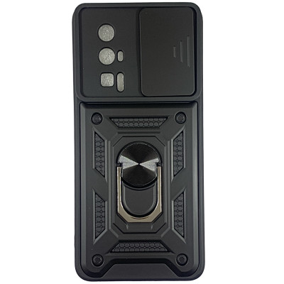Протиударний чохол Camshield Serge Ring для Xiaomi Poco F5 Pro- чорний Протиударний чохол Camshield Serge Ring для Xiaomi Poco F5 Pro- чорний