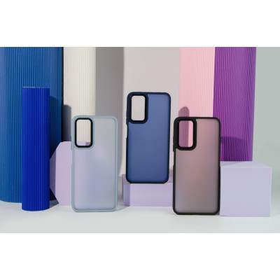 Накладка TPU+PC Lyon Frosted для Xiaomi Poco F5 Pro- бузковий Накладка TPU+PC Lyon Frosted для Xiaomi Poco F5 Pro- бузковий
