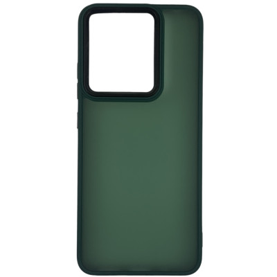 Накладка TPU+PC Lyon Frosted для Xiaomi Redmi 12C / Poco C55- зелений