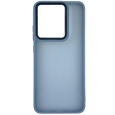 Накладка TPU+PC Lyon Frosted для Xiaomi Redmi 12C / Poco C55- сіра лаванда