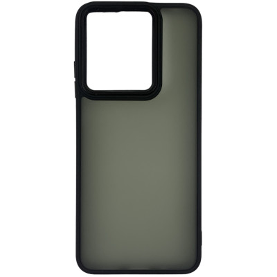 Накладка TPU+PC Lyon Frosted для Xiaomi Redmi 12C / Poco C55- чорний Накладка TPU+PC Lyon Frosted для Xiaomi Redmi 12C / Poco C55- чорний