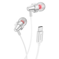 Навушники Hoco M90 Delight with Type-C- срібний Навушники Hoco M90 Delight with Type-C- срібний