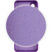 Накладка (з мікрофіброю) Silicone Cover Lakshmi Full Camera для Samsung S22- фіолетовий