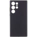 Накладка (з мікрофіброю) Silicone Cover Lakshmi Full Camera для Samsung S23 Ultra- чорний
