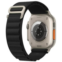 Ремінець Alpine Loop для Apple Watch 38/40/41/42mm(ser.10)- чорний Ремінець Alpine Loop для Apple Watch 38/40/41/42mm(ser.10)- чорний