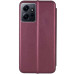 Чохол-книжка 360 для Xiaomi Redmi Note 12 4G- марсала