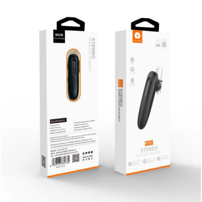 Bluetooth гарнітура WUW R157- чорний
