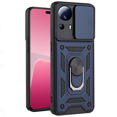 Протиударний чохол Camshield Serge Ring для Xiaomi 13 Lite- синій Протиударний чохол Camshield Serge Ring для Xiaomi 13 Lite- синій
