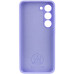 Накладка (з мікрофіброю) Silicone Cover Lakshmi Full Camera для Samsung S23- бузковий