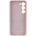 Накладка (з мікрофіброю) Silicone Cover Lakshmi Full Camera для Samsung S23- рожевий пісок