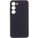Накладка (з мікрофіброю) Silicone Cover Lakshmi Full Camera для Samsung S23- чорний
