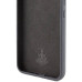 Накладка (з мікрофіброю) Silicone Cover Lakshmi Full Camera для Xiaomi Redmi 12 / Poco M6 Pro 5G- чорний