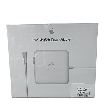 Мережевий зарядний пристрій для MacBook MagSafe 60W (MC461CHA/A1344)- білий