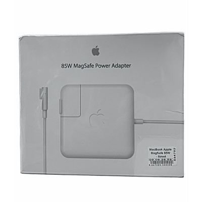 Мережевий зарядний пристрій для MacBook MagSafe 85W (MC556CHA/A1343)- білий